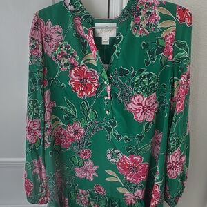 NWT Lilly Pulitzer evaline silk dress size 4